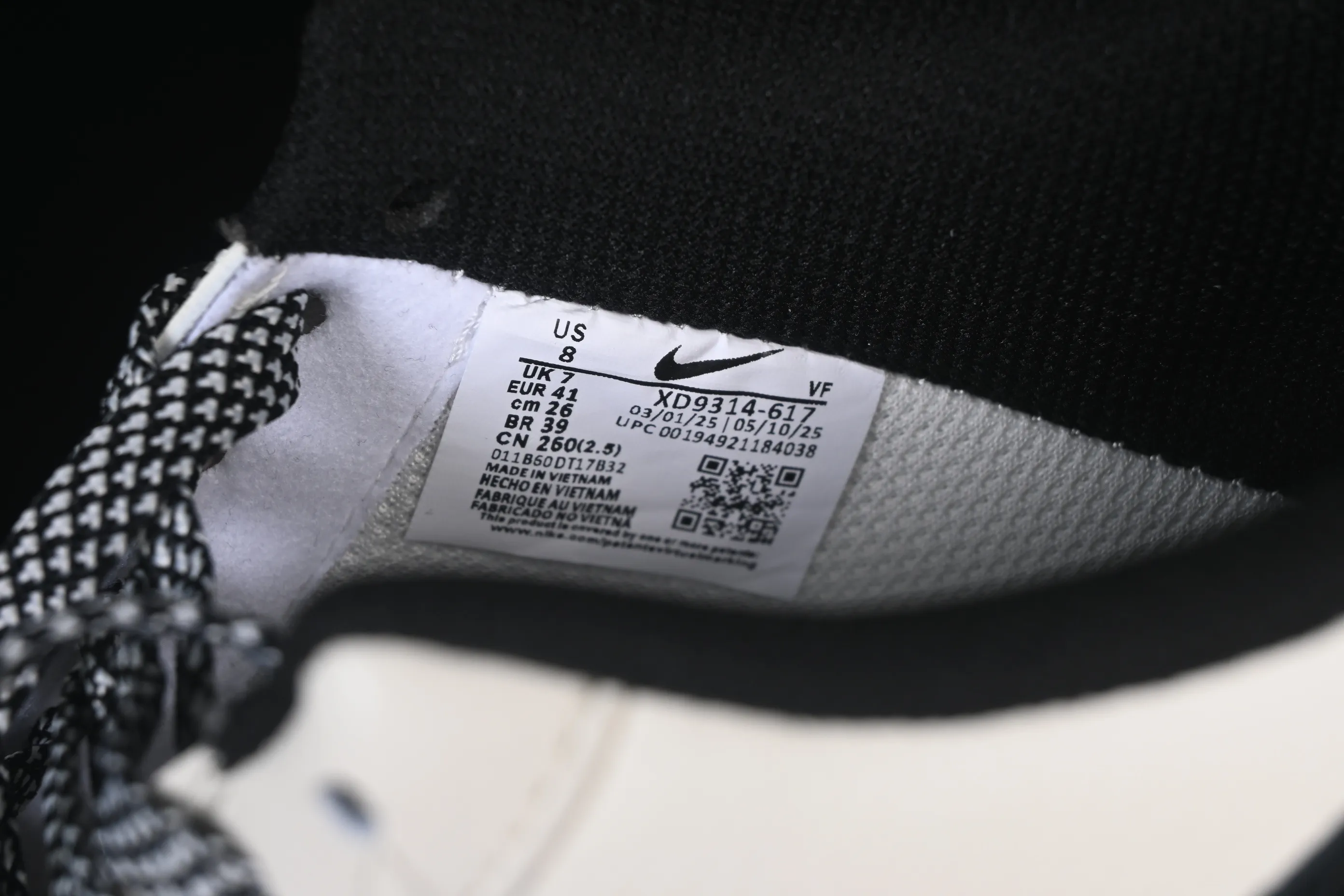 All categories Nk Air Force 1 Air Force series Nk Air Force 1 Low Air Force low-top Nike Air Force 1'07 Low Stussy co-branded white gray black Air Force 1 low-top casual sneakers XD9314-617
